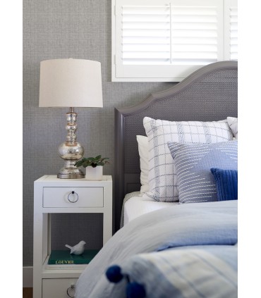 4120-26837 - Kantera Blueberry Fabric Texture Wallpaper-Middleton by A Street