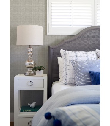 4120-26836 - Kantera Light Grey Fabric Texture Wallpaper-Middleton by A Street