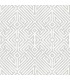 4120-26849 - Lyon Silver Geometric Key Wallpaper-Middleton by A Street