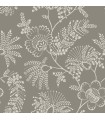 4120-26827 - Maeve Grey Jacobean Trail Wallpaper-Middleton by A Street