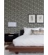 4120-26841 - Myrtle Black Abstract Stripe Wallpaper-Middleton by A Street