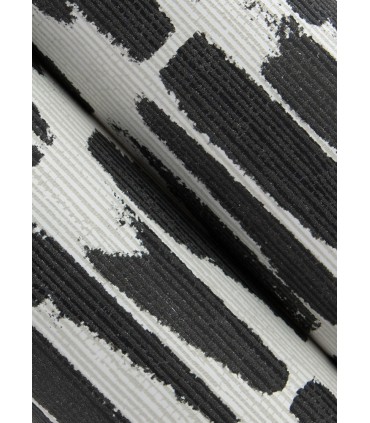 4120-26841 - Myrtle Black Abstract Stripe Wallpaper-Middleton by A Street