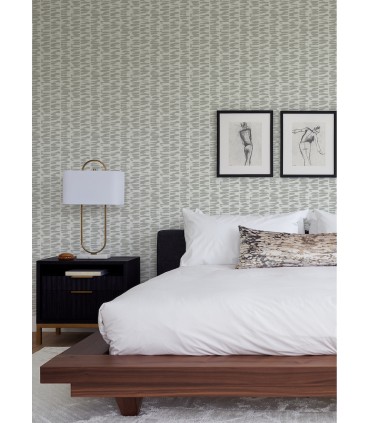 4120-26845 - Myrtle Grey Abstract Stripe Wallpaper-Middleton by A Street