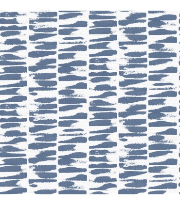 4120-26843 - Myrtle Indigo Abstract Stripe Wallpaper-Middleton by A Street