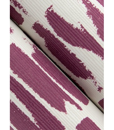 4120-26846 - Myrtle Purple Abstract Stripe Wallpaper-Middleton by A Street