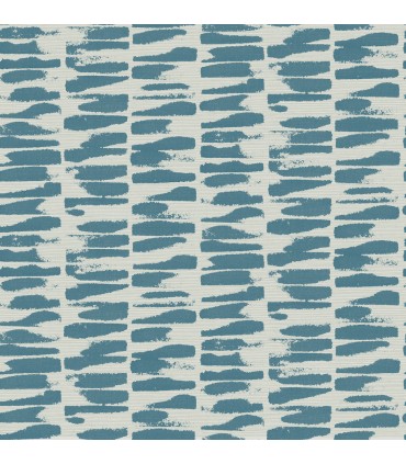 4120-26844 - Myrtle Sea Green Abstract Stripe Wallpaper-Middleton by A Street