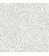 4120-26036 - Periwinkle Light Grey Textured Floral Wallpaper-Middleton by A Street
