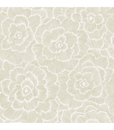 4120-26852 - Periwinkle Stone Textured Floral Wallpaper-Middleton by A Street