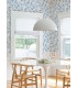 4120-26810 - Serena Blue Chinoiserie Wallpaper-Middleton by A Street