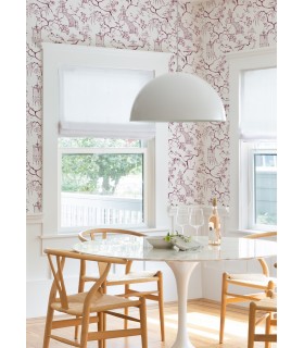 4120-26806 - Serena Plum Chinoiserie Wallpaper-Middleton by A Street
