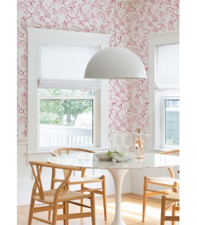 4120-26808 - Serena Rasberry Chinoiserie Wallpaper-Middleton by A Street