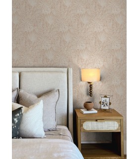 4120-26801 - Vita Blush Botanical Wallpaper-Middleton by A Street
