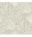 4120-26800 - Vita Light Brown Botanical Wallpaper-Middleton by A Street