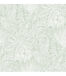 4120-26803 - Vita Sage Botanical Wallpaper-Middleton by A Street