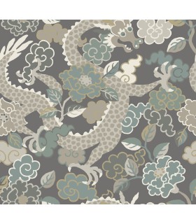 4120-72006 - Yanci Stone Dragon Wallpaper-Middleton by A Street