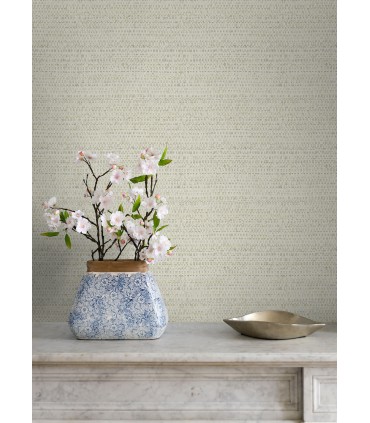 4071-70054 - Balantine Bone Weave Wallpaper-Blue Heron