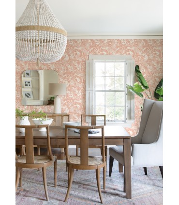 4071-71010 - Corcovado Coral Jungle Jamboree Wallpaper-Blue Heron