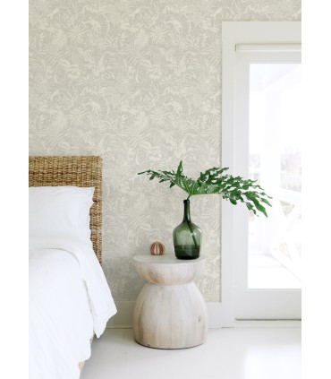 4071-71011 - Corcovado Grey Jungle Jamboree Wallpaper-Blue Heron