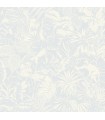 4071-71012 - Corcovado Light Blue Jungle Jamboree Wallpaper-Blue Heron