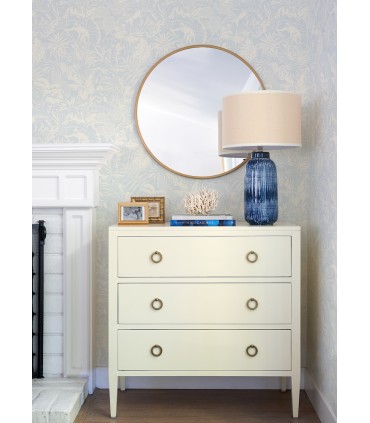 4071-71012 - Corcovado Light Blue Jungle Jamboree Wallpaper-Blue Heron