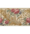 971B04118  - Gold Acanthus Leaf And Floral Border