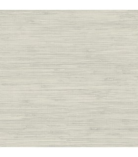 4071-71065 - Grassweave Light Grey Imitation Grasscloth Wallpaper-Blue Heron