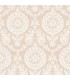 4071-71022 - Helm Damask Blush Floral Medallion Wallpaper-Blue Heron