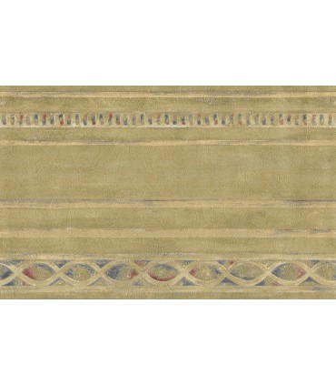 41626320 - Green Faux Stripe Border Special