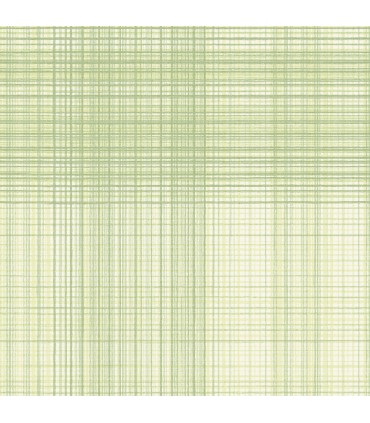 4071-71042 - Madras Green Plaid Wallpaper-Blue Heron