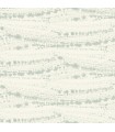 4071-71049 - Rannell Aqua Abstract Scallop Wallpaper-Blue Heron