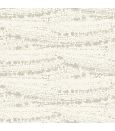 4071-71048 - Rannell Beige Abstract Scallop Wallpaper-Blue Heron