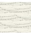 4071-71045 - Rannell Grey Abstract Scallop Wallpaper-Blue Heron