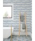 4071-71046 - Rannell Navy Abstract Scallop Wallpaper-Blue Heron