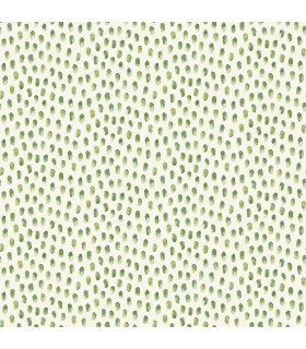 4071-71062 - Sand Drips Green Painted Dots Wallpaper-Blue Heron