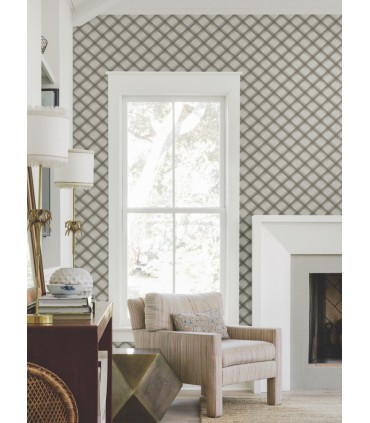 EV3966 - Bayside Basket Weave Wallpaper-Candice Olson