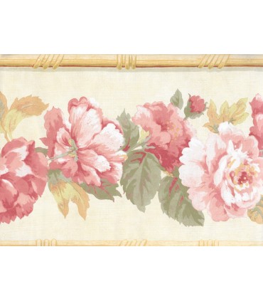 7026002B - Red and Pink Floral Border Special
