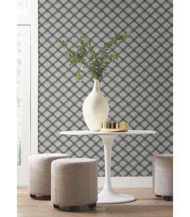 EV3969 - Bayside Basket Weave Wallpaper-Candice Olson