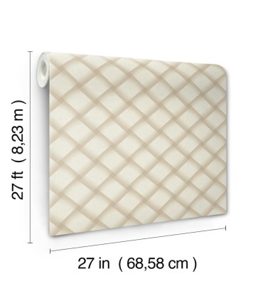 EV3965 - Bayside Basket Weave Wallpaper-Candice Olson
