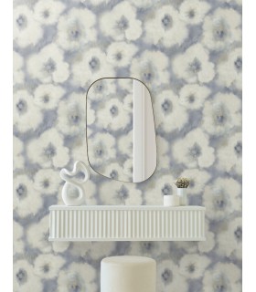 EV3964 - Blended Floral Wallpaper-Candice Olson