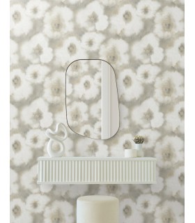 EV3962 - Blended Floral Wallpaper-Candice Olson