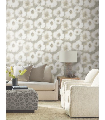 EV3962 - Blended Floral Wallpaper-Candice Olson