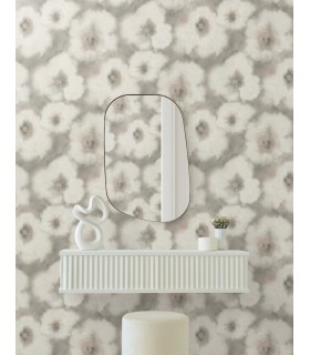 EV3963 - Blended Floral Wallpaper-Candice Olson