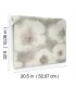 EV3963 - Blended Floral Wallpaper-Candice Olson