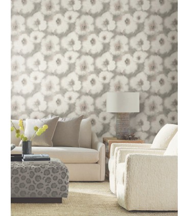EV3963 - Blended Floral Wallpaper-Candice Olson
