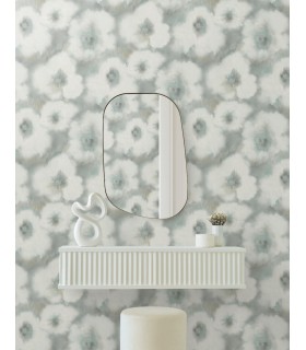 EV3961 - Blended Floral Wallpaper-Candice Olson