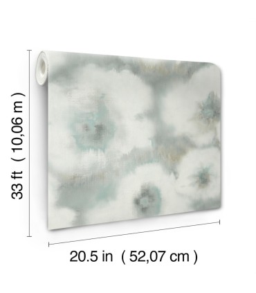 EV3961 - Blended Floral Wallpaper-Candice Olson