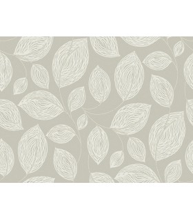 EV3922 - Contoured Leaves Wallpaper-Candice Olson