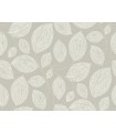 EV3922 - Contoured Leaves Wallpaper-Candice Olson