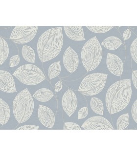 EV3925 - Contoured Leaves Wallpaper-Candice Olson