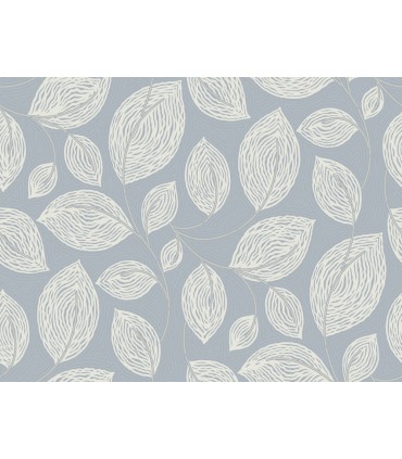 EV3925 - Contoured Leaves Wallpaper-Candice Olson